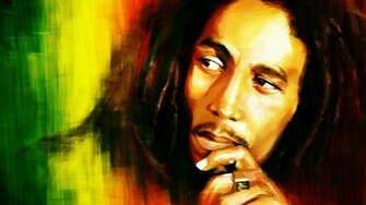 Bob Marley Portrait Painting
