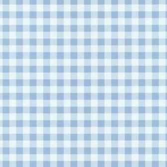Home Playground Sky Blue White Gingham Check Wallpaper By P S