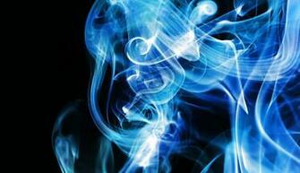 Blue Smoke Wallpaper