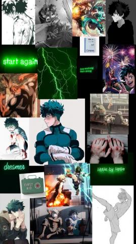 I Put A Ring On Saturn Izuku Midoriya Wallpaper