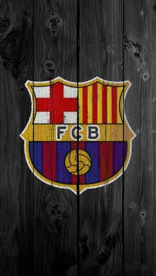 Barcelona Team Logo iPhone Wallpaper Background And