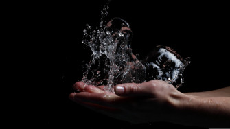 Water Splash Mac Wallpaper
