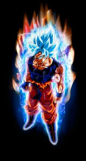 Goku Perfect Ultra Instinct Ssj Blue By Arlesonlui On