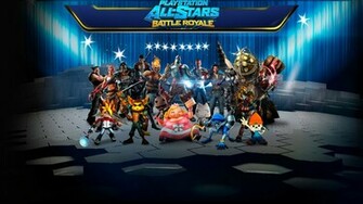 Playstation All Stars Battle Royale Wallpaper In