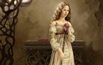 Fantasy Woman Computer Wallpaper Desktop Background Id