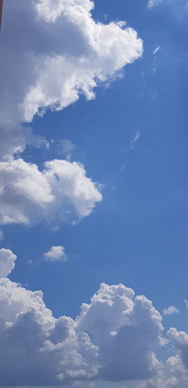 Clouds Blue Sky Wallpaper Aesthetic Picture Cloud