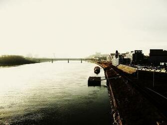 Bratislava From Apollo Bridge Wallpaper