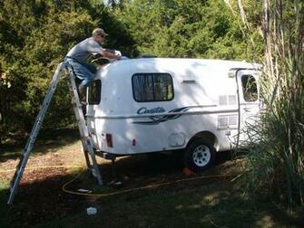 Wallpaper A Travel Trailer Animal HD
