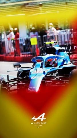 Bwt Alpine F1 Team On And The Phone Wallpaper Of
