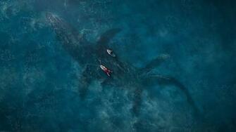 HD Wallpaper Mosasaurus In Jurassic World Fallen Kingdom