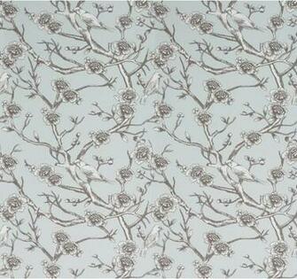 Vintage Blossom Jade Wallpaper Chinoiserie Via Dwellstudio
