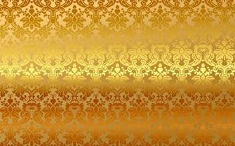 Wallpaper Pattern Vintage Background Vector Gold