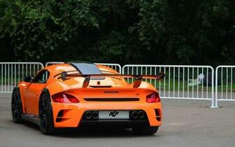 Porsche Ruf Rear Orange Stock Photos Image HD