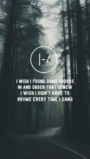 Twenty One Pilots Lyrics Wallpaper