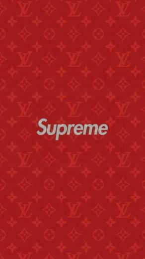 Supreme X Louis Vuitton iPhone Wallpaper Fondos De Pantalla