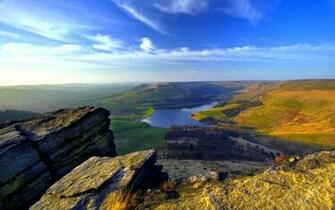 HD A From Mountain Wallpaper