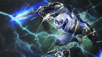 Bsw Zed Shockblade L Clair Blanc Break Screen S Wallpaper Lol