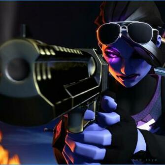 Fortnite Dark Bomber Computer Wallpaper