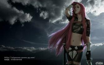 Katarina League Of Legends Cosplay Wallpaper Select Game