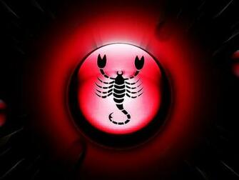 Red Scorpio Wallpaper