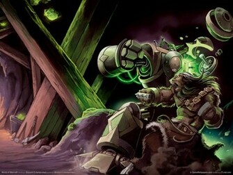 Goblin Vs Tauren Computer Wallpaper Desktop Background