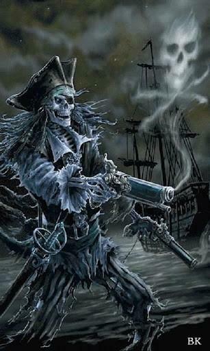 Bigger Smoking Pirate Live Wallpaper For Android Screenshot