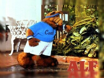 Alf In The Garden Wallpaper Jpg