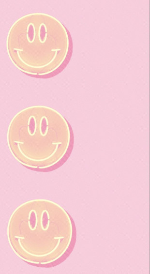 Smiley Face Wallpaper In iPhone Pattern Pretty