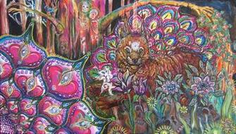 Displaying Image For Dmt Art Wallpaper