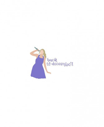 Back To December Taylor Swift iPad Case Skin By