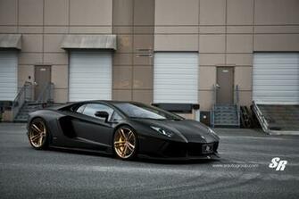Black And Gold Lamborghini Desktop Wallpaper