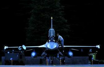Air Frame An F Fighting Falcon Pilot Prepares For A Night Flight