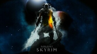 Skyrim Wallpaper Dragon