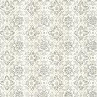 Tendilla Light Grey Lattice Wallpaper Swatch Mediterranean