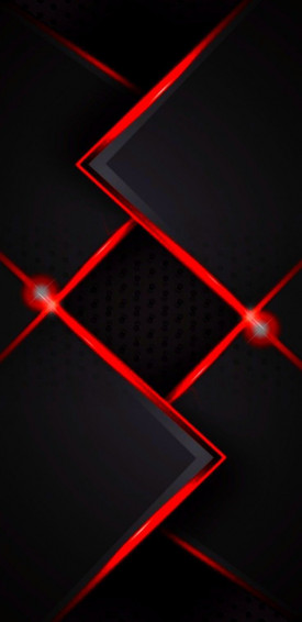 Red And Black Abstract Wallpaper