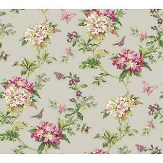 Wallcoverings Er8218 Waverly Cottage Fawn Hill Wallpaper Walmart