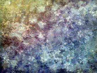 Floral Grunge Background A Grungy Colourful Collage With Swirls And