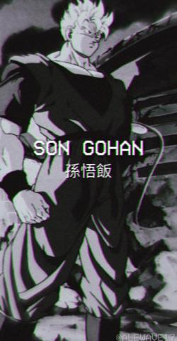 Anime Aesthethic Edits Wallpaper Dbz Future Gohan Aesthetic