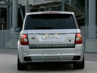 Arden Range Rover Sport Rear Wallpaper