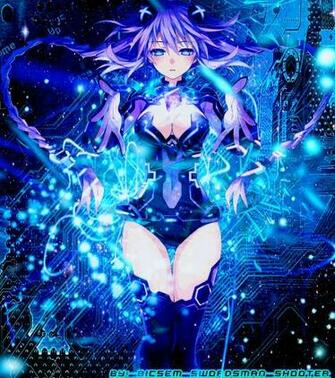 Purple Heart Hyperdimension Neptunia By Bicsem