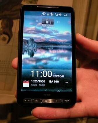 Cell Phone Wallpaper On Htc HD2 Thumbnail1