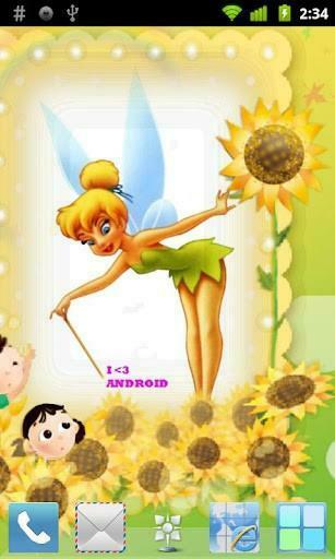 Bigger Tinkerbell Live Wallpaper HD For Android Screenshot