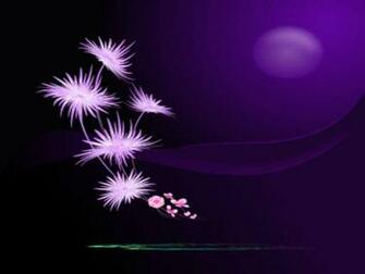 Purple Flowers Wallpaper