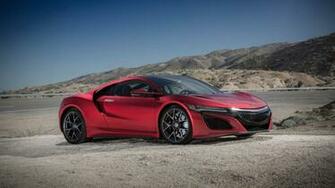 Acura Nsx Red Wallpaper HD Car Id
