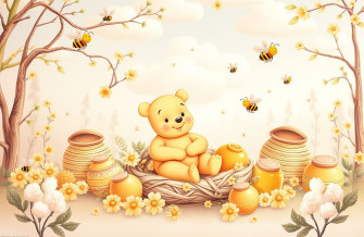 Baby Winnie The Pooh Wallpaper