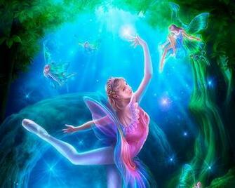 Fairy Fantasy Female Forest Girl Glow Glowing Green Hot Light