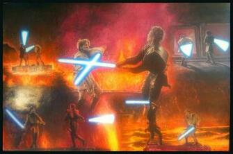 Anakin Vs Obi Wan S By Galbatore