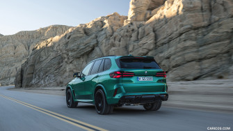 Bmw X5 M Competition 2024my Rear Three Quarter