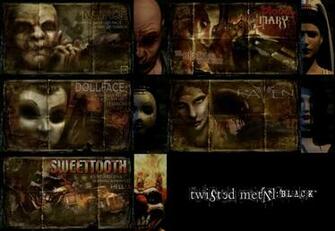 Twisted Metal Black Characters Wallpaper Best Cool
