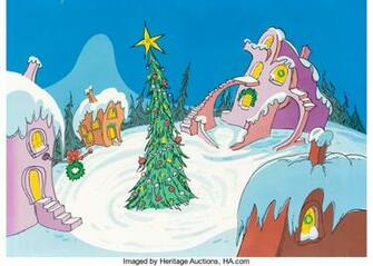 How The Grinch Stole Christmas Whoville Tree Preliminary